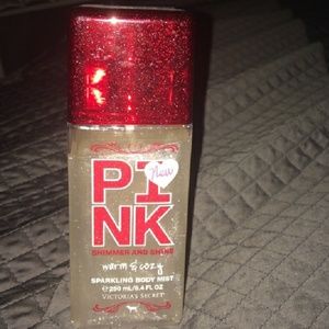 Victorias Secret PINK Warm & Cozy shimmer bodymist